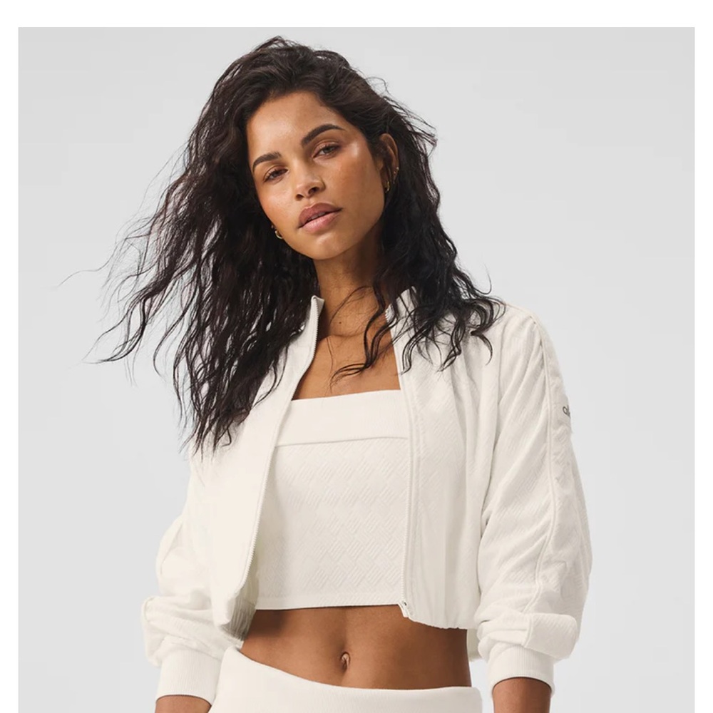 ALO Yoga Cropped Jacket -Doubles Only - Sold out on alo.com